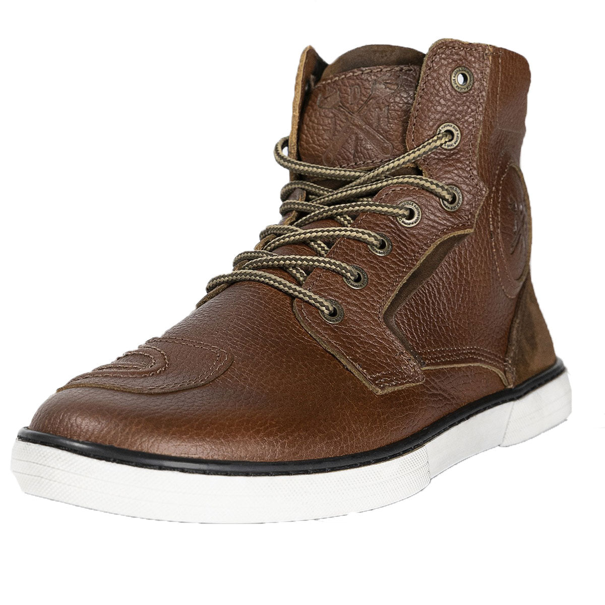 John Doe Shifter Boots Brown - FREE UK Shipping, FREE 365 Day Returns | Moto Central