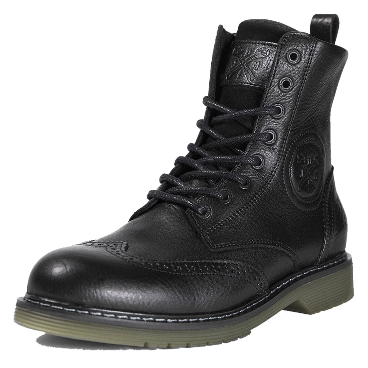 John Doe Sixty Budapest Leather Boots Black