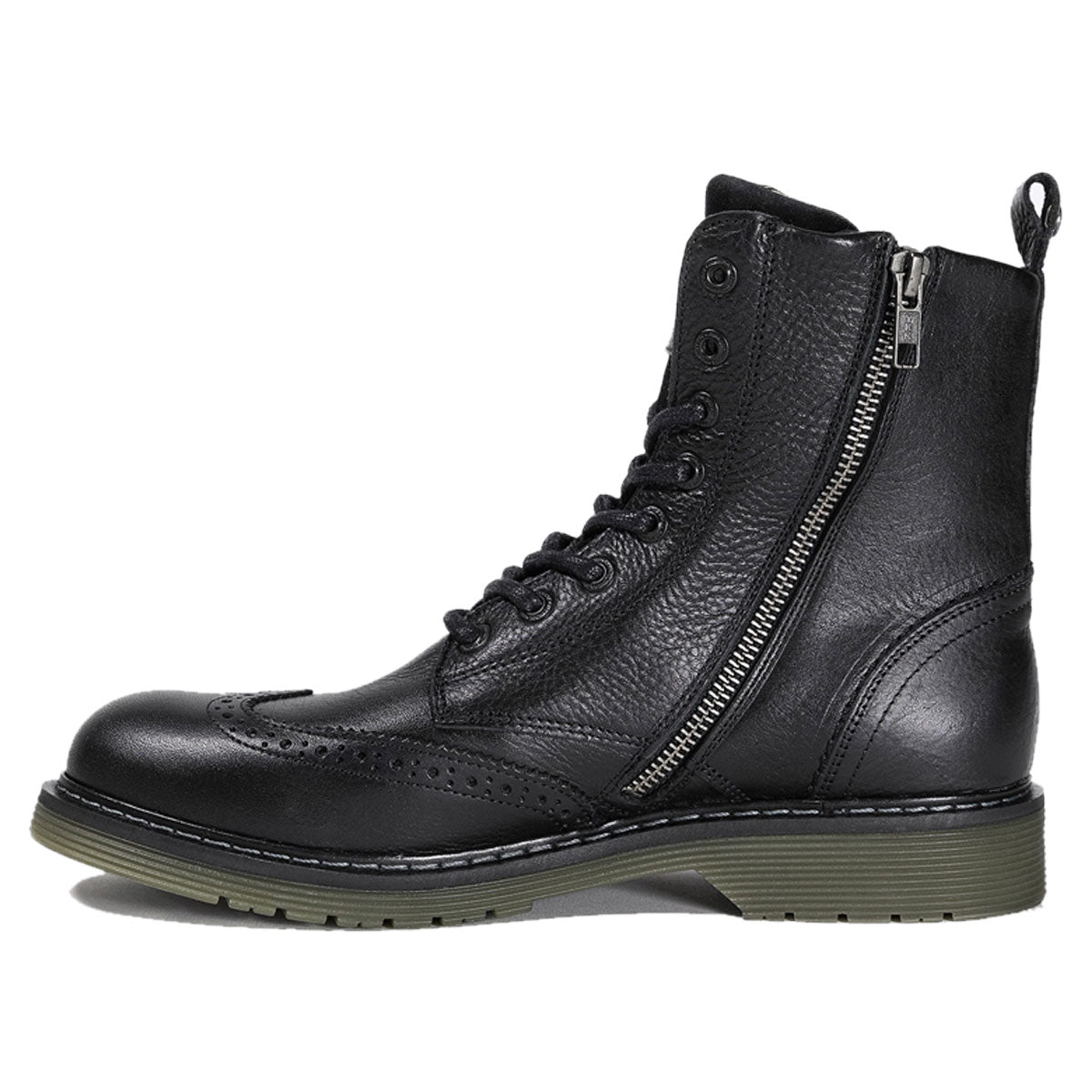 John Doe Sixty Budapest Leather Boots Black