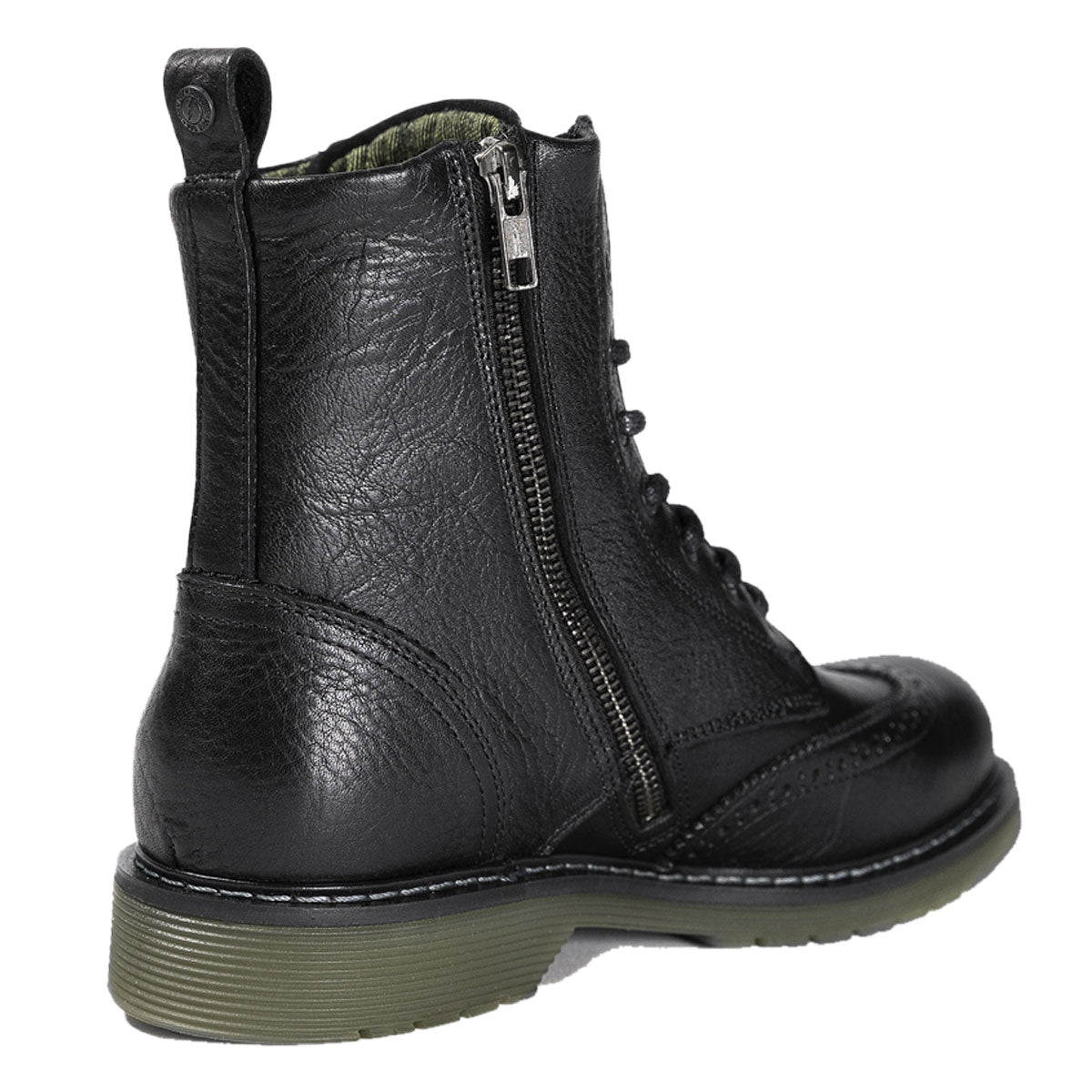 John Doe Sixty Budapest Leather Boots Black