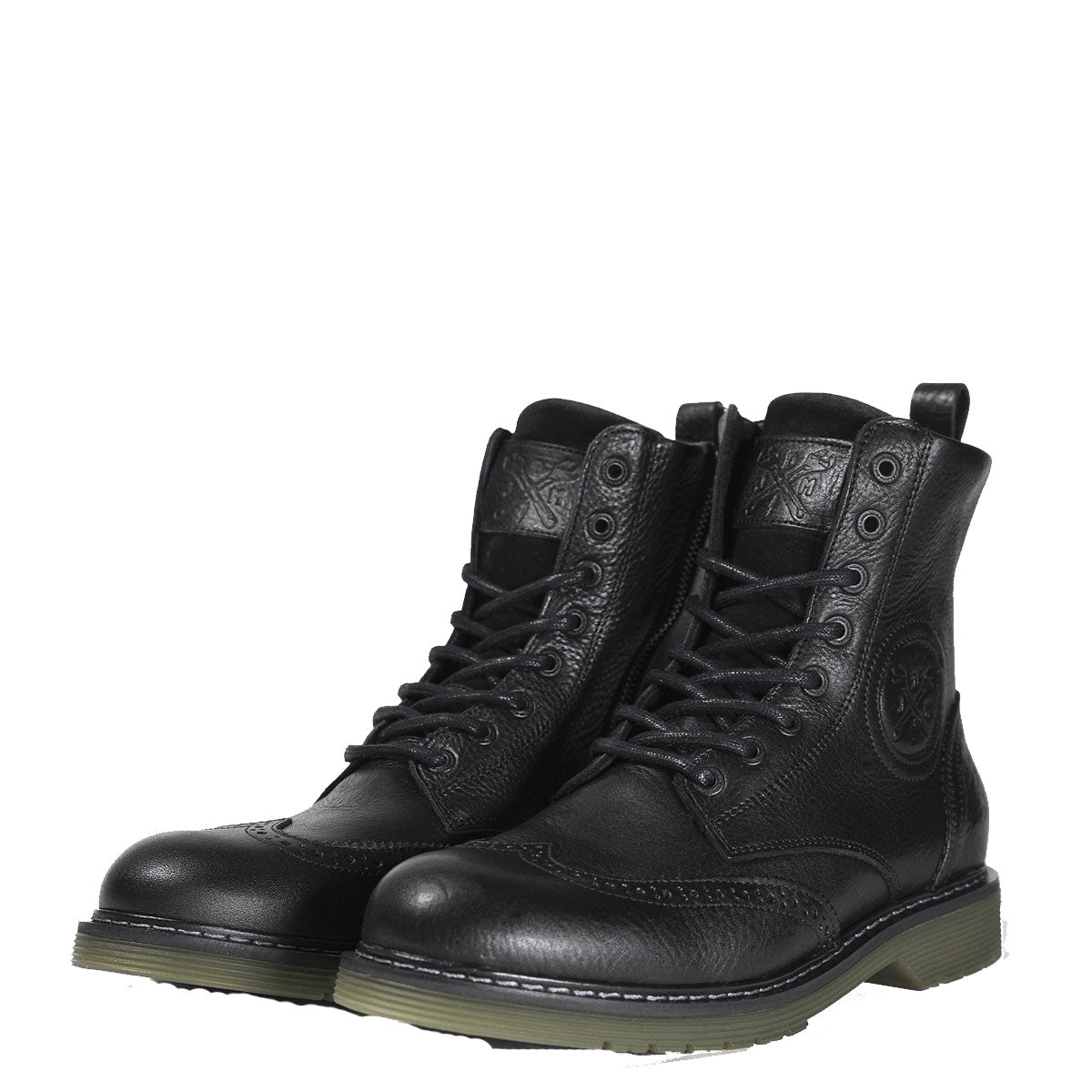 John Doe Sixty Budapest Leather Boots Black