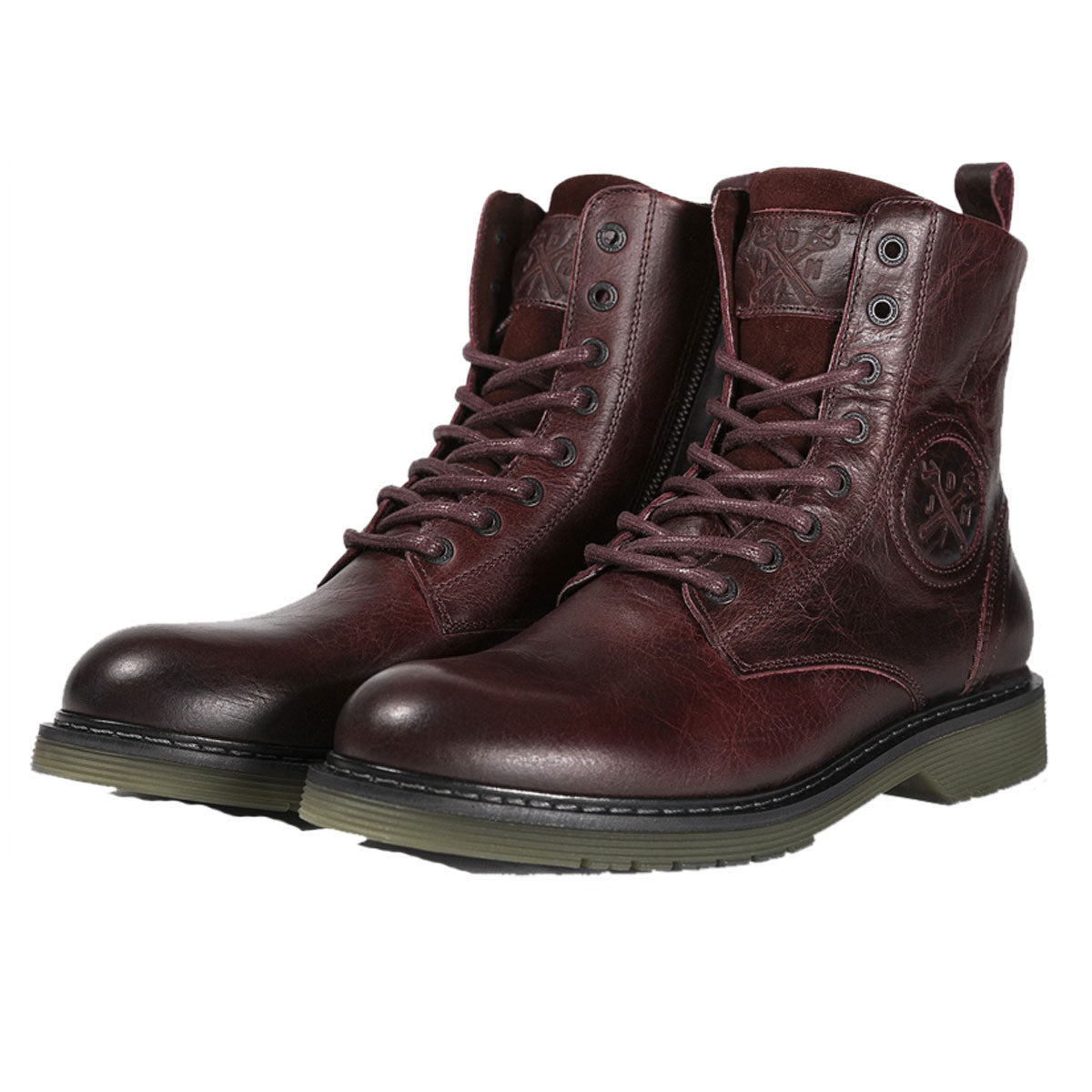 John Doe Sixty Boots With XTM Fiber Bordeaux  - FREE UK Delivery - Moto Central