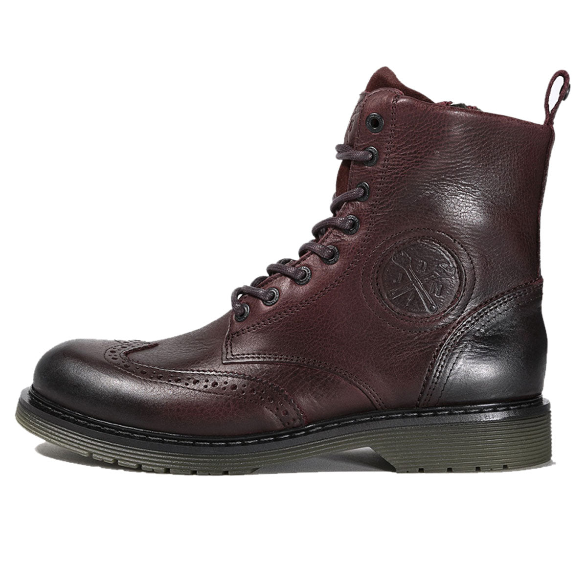 John Doe Sixty Budapest Leather Boots Bordeaux