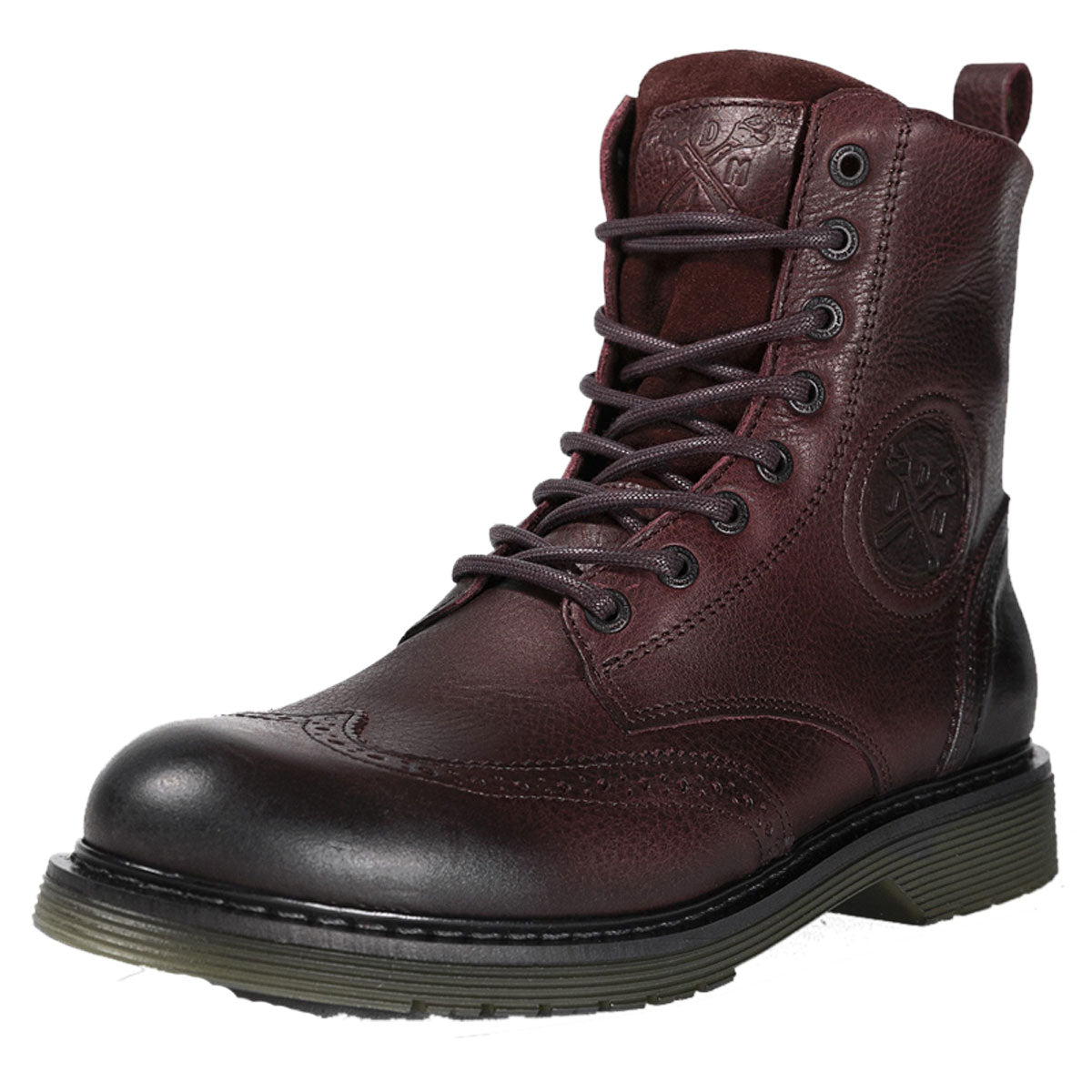 John Doe Sixty Budapest Leather Boots Bordeaux