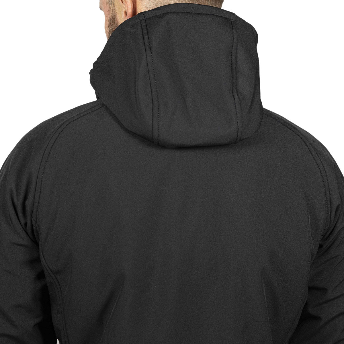 John Doe Softshell 2 In 1 Hooded Textile Jacket With XTM Fiber Black  - FREE UK Shipping, FREE 365 Day Returns | Moto Central