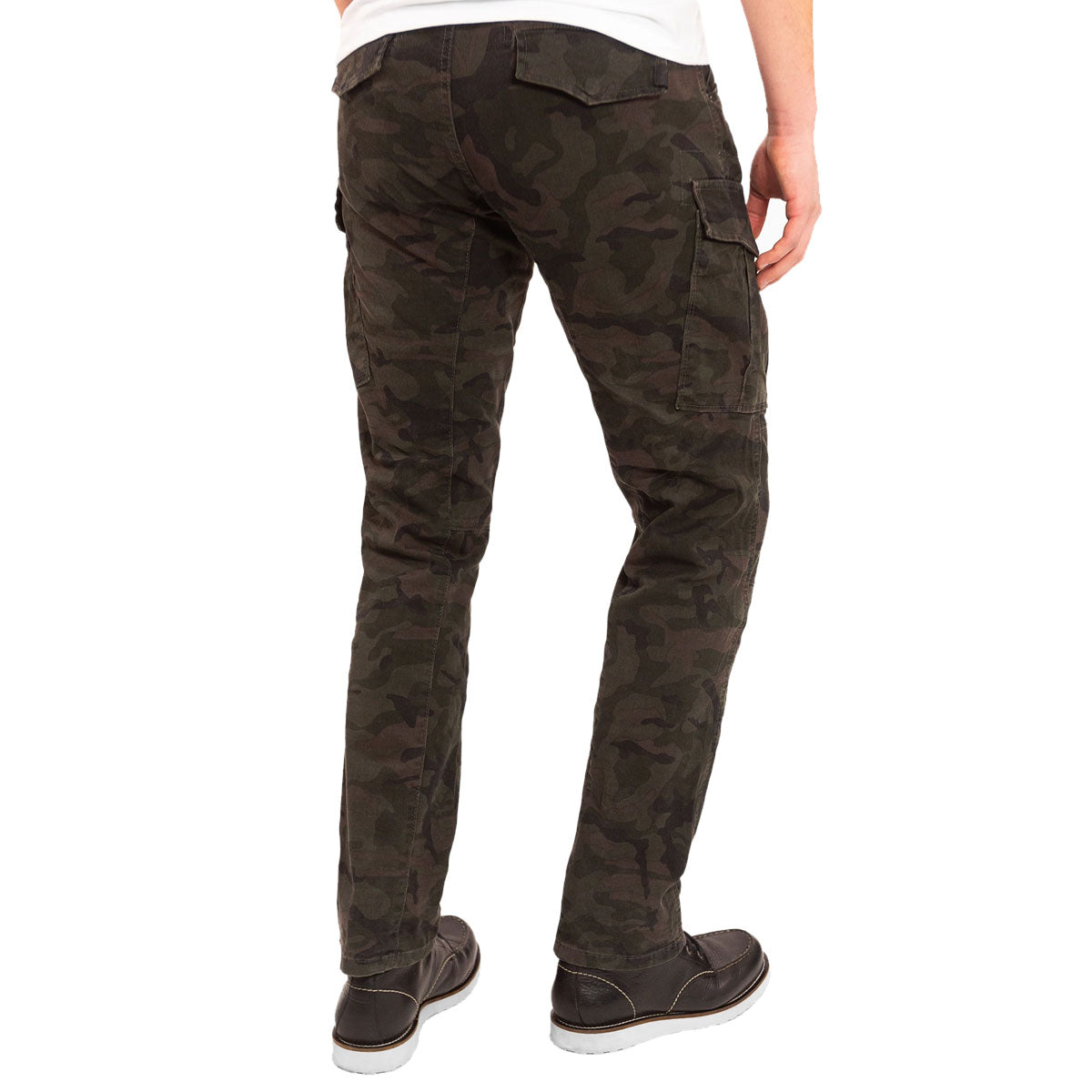 John Doe Stroker Protective Cargo Trouser With XTM Fiber Camouflage Brown - FREE UK Shipping, FREE 365 Day Returns | Moto Central