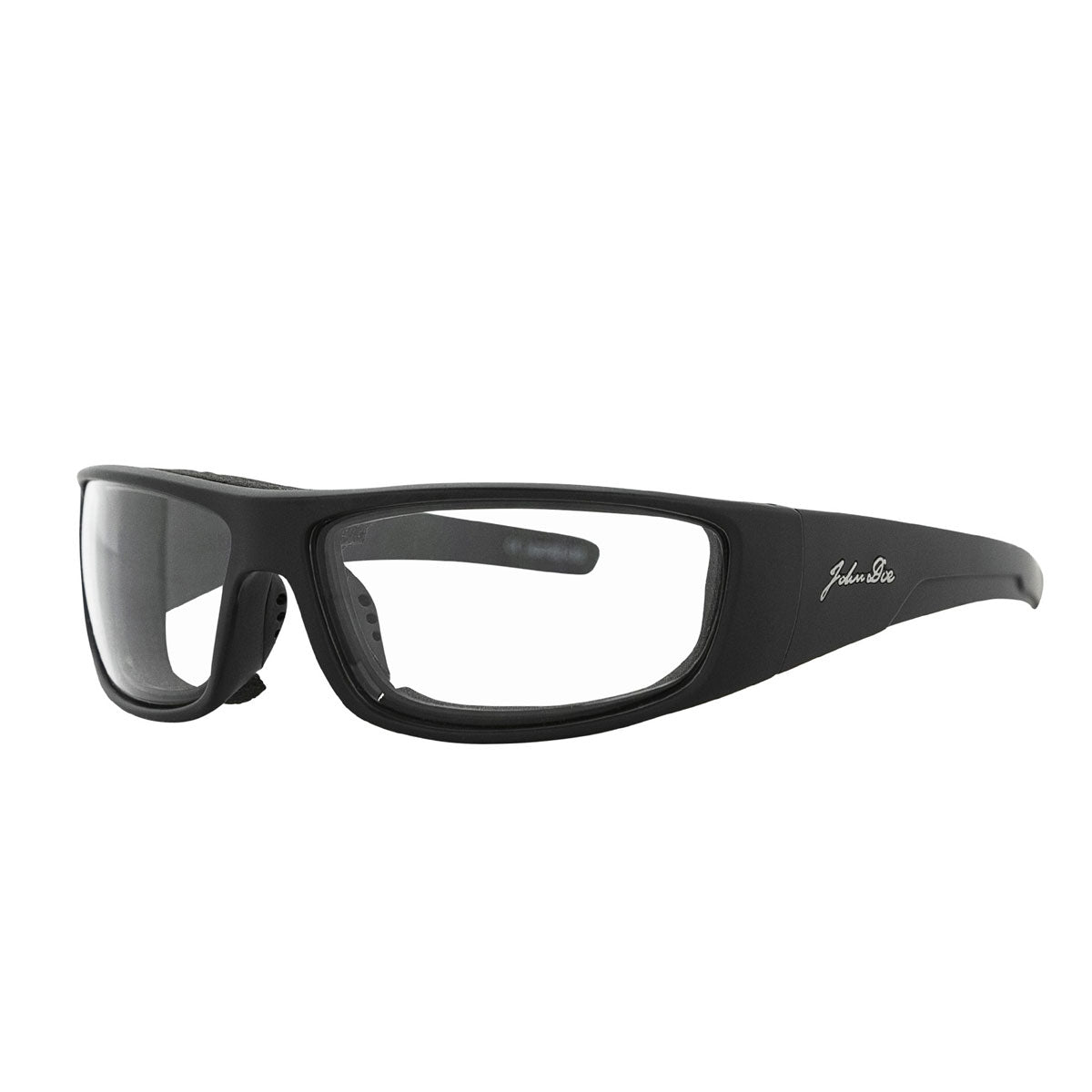 John Doe Sunliner Photochromatic Sunglasses Black With Light To Grey Lenses - FREE UK Shipping, FREE 365 Day Returns | Moto Central