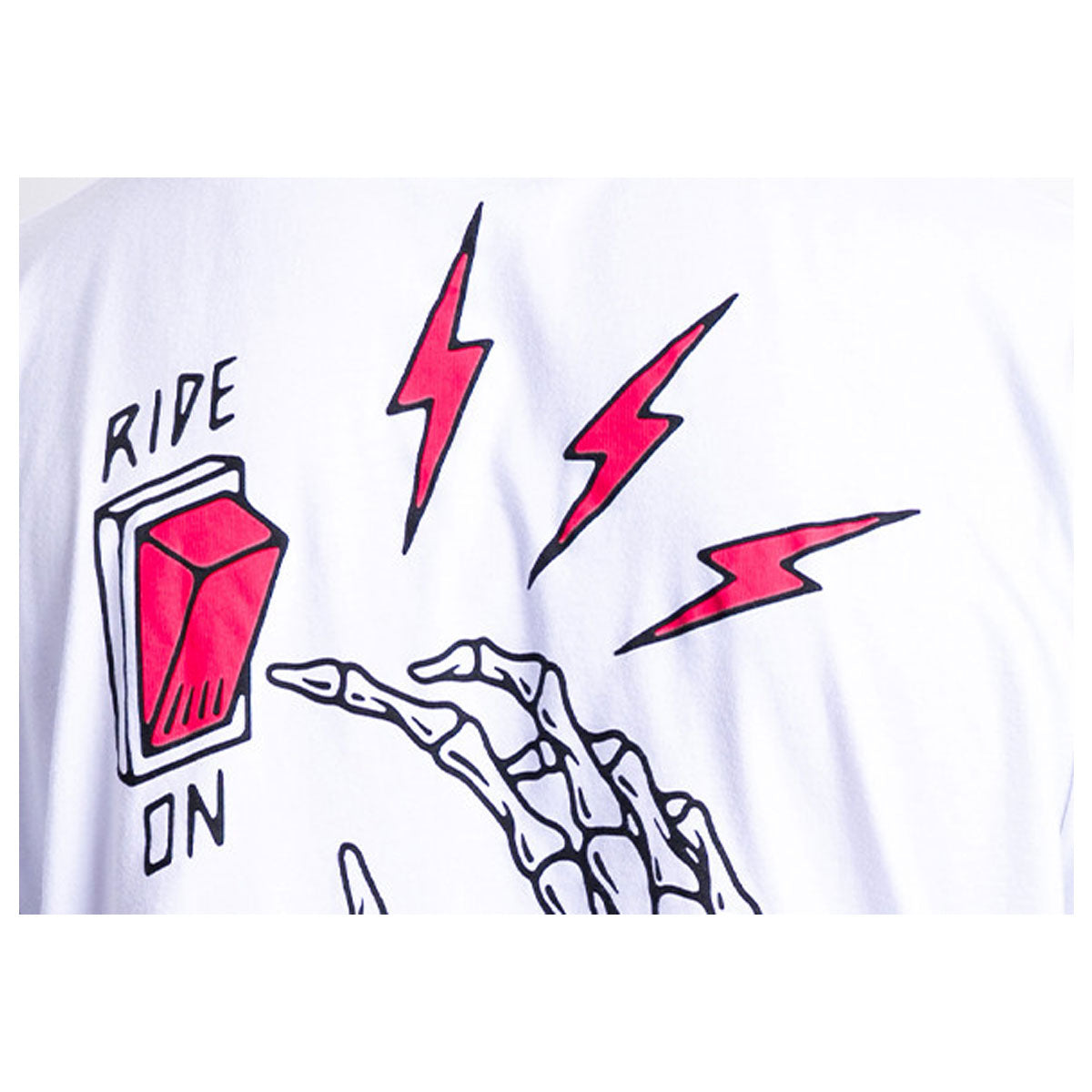 John Doe Ride On T-Shirt White - FREE UK Shipping, FREE 365 Day Returns | Moto Central