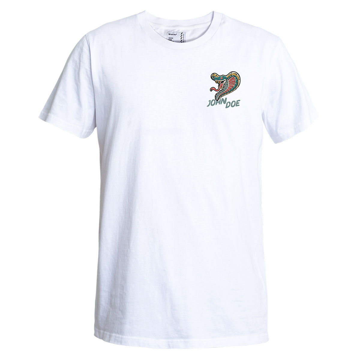 John Doe Snake 2 T-Shirt White