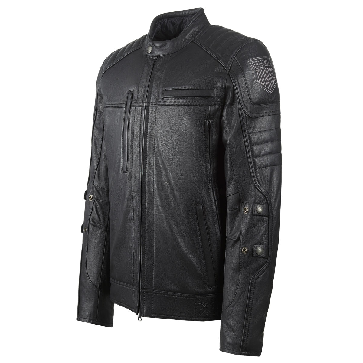 John Doe Technical Leather Jacket With XTM Fiber Black  - FREE UK Shipping, FREE 365 Day Returns | Moto Central