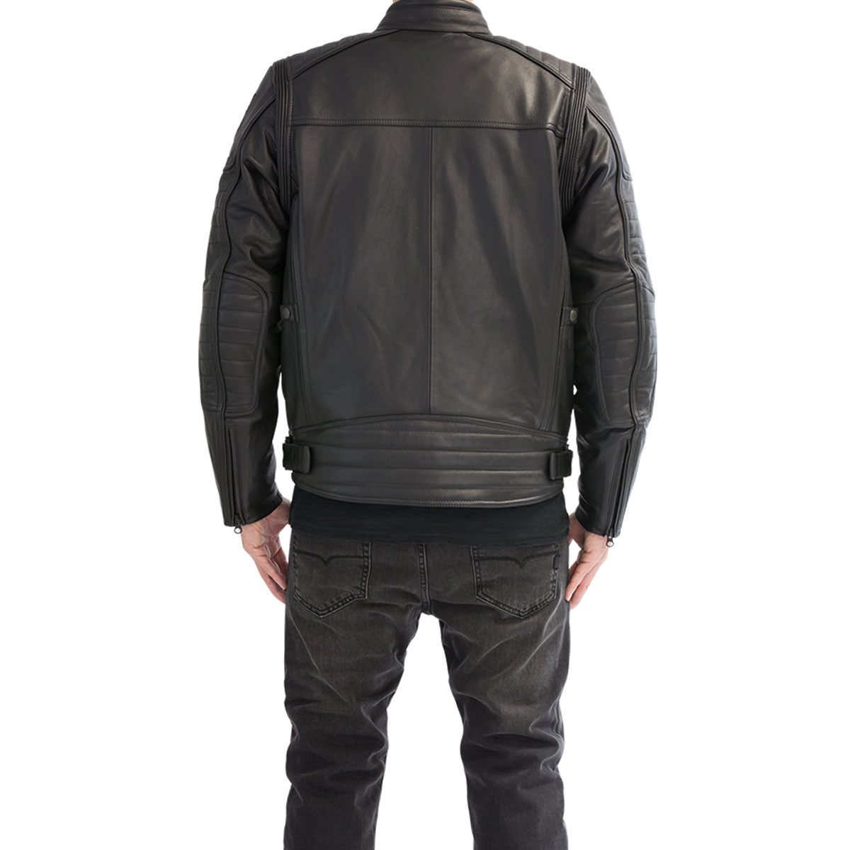 John Doe Technical Leather Jacket With XTM Fiber Black  - FREE UK Shipping, FREE 365 Day Returns | Moto Central