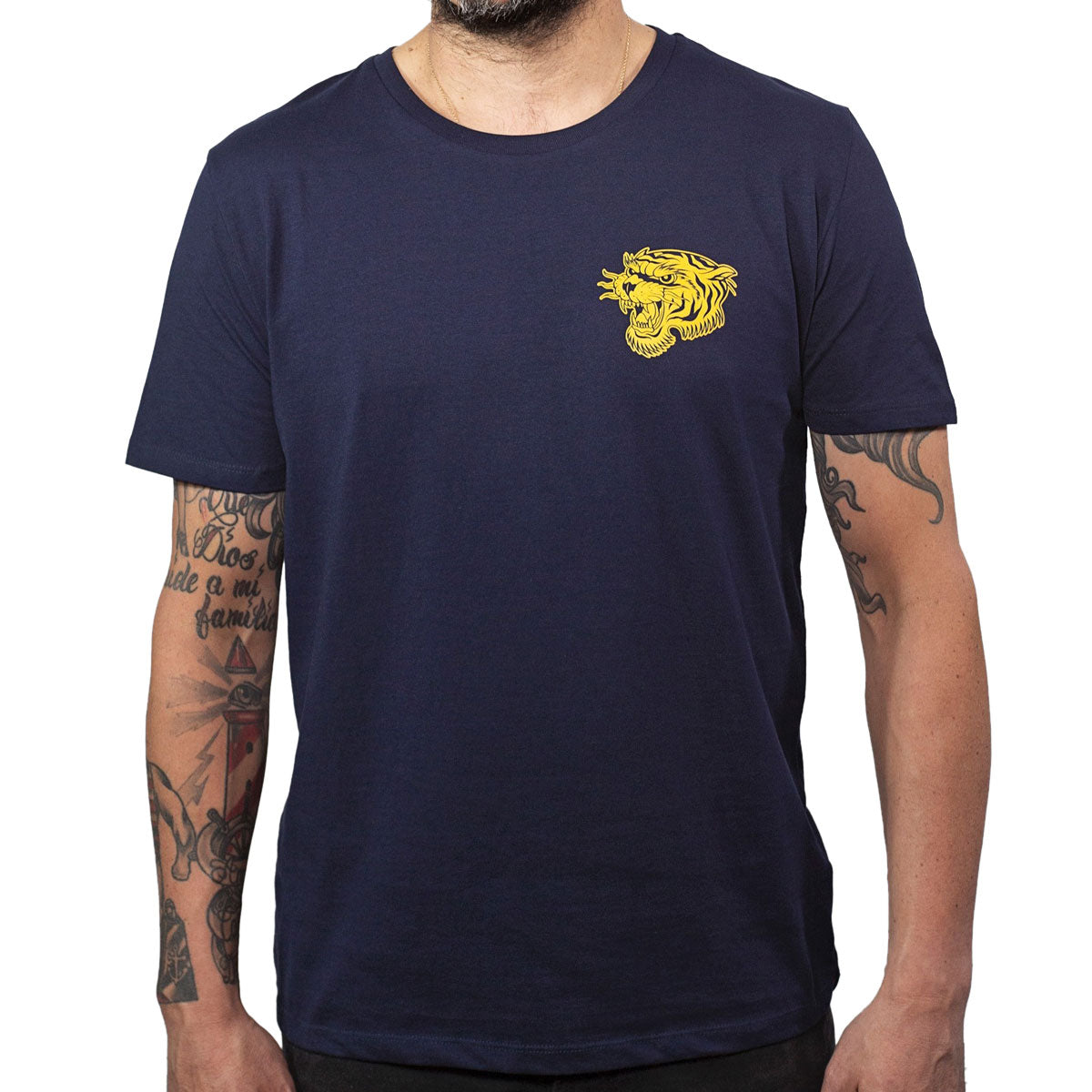 John Doe Tiger T-Shirt Navy