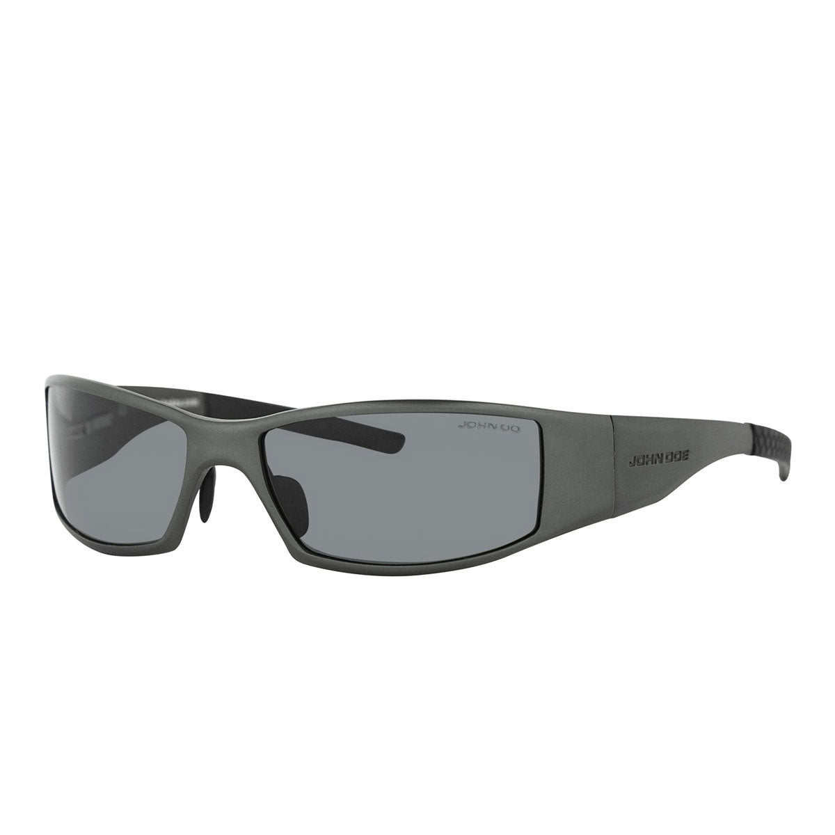 John Doe Titan Glider Sunglasses Black With Grey Lenses - FREE UK Shipping, FREE 365 Day Returns | Moto Central