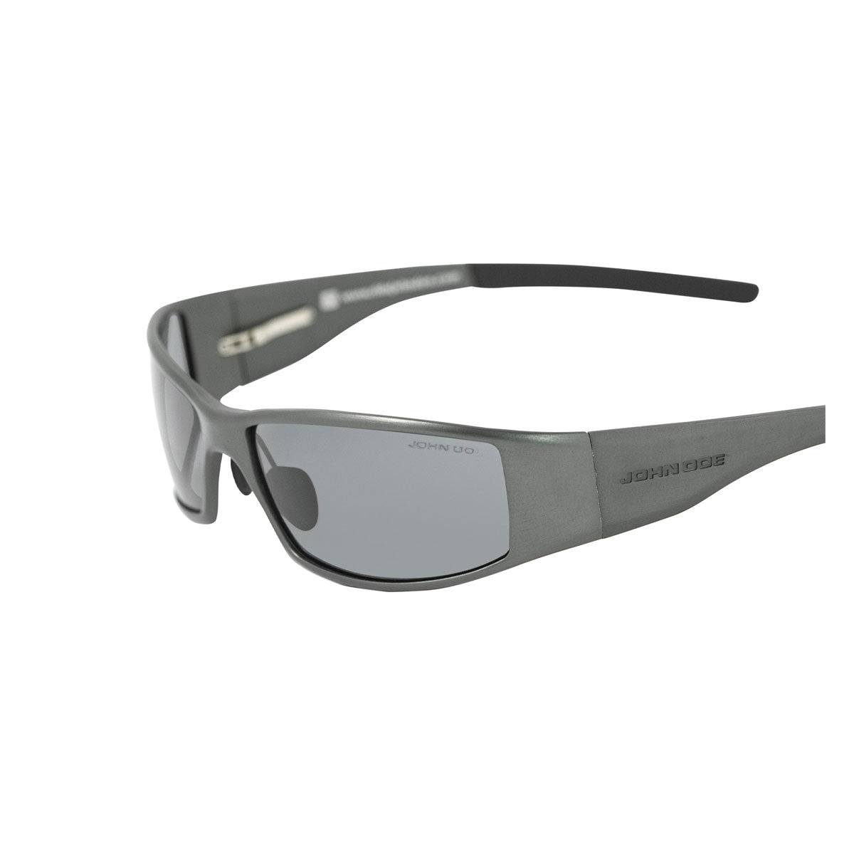 John Doe Titan Glider Sunglasses Black With Grey Lenses - FREE UK Shipping, FREE 365 Day Returns | Moto Central