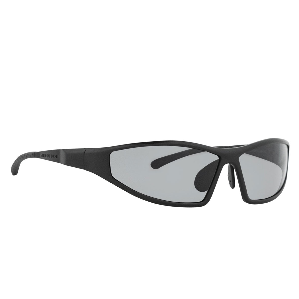 John Doe Titan Revolution Sunglasses Black With Grey Lenses - FREE UK Shipping, FREE 365 Day Returns | Moto Central