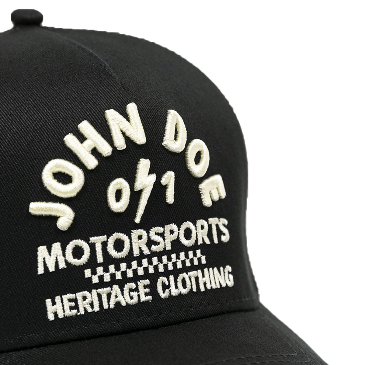 John Doe Trucker Cap Black / White