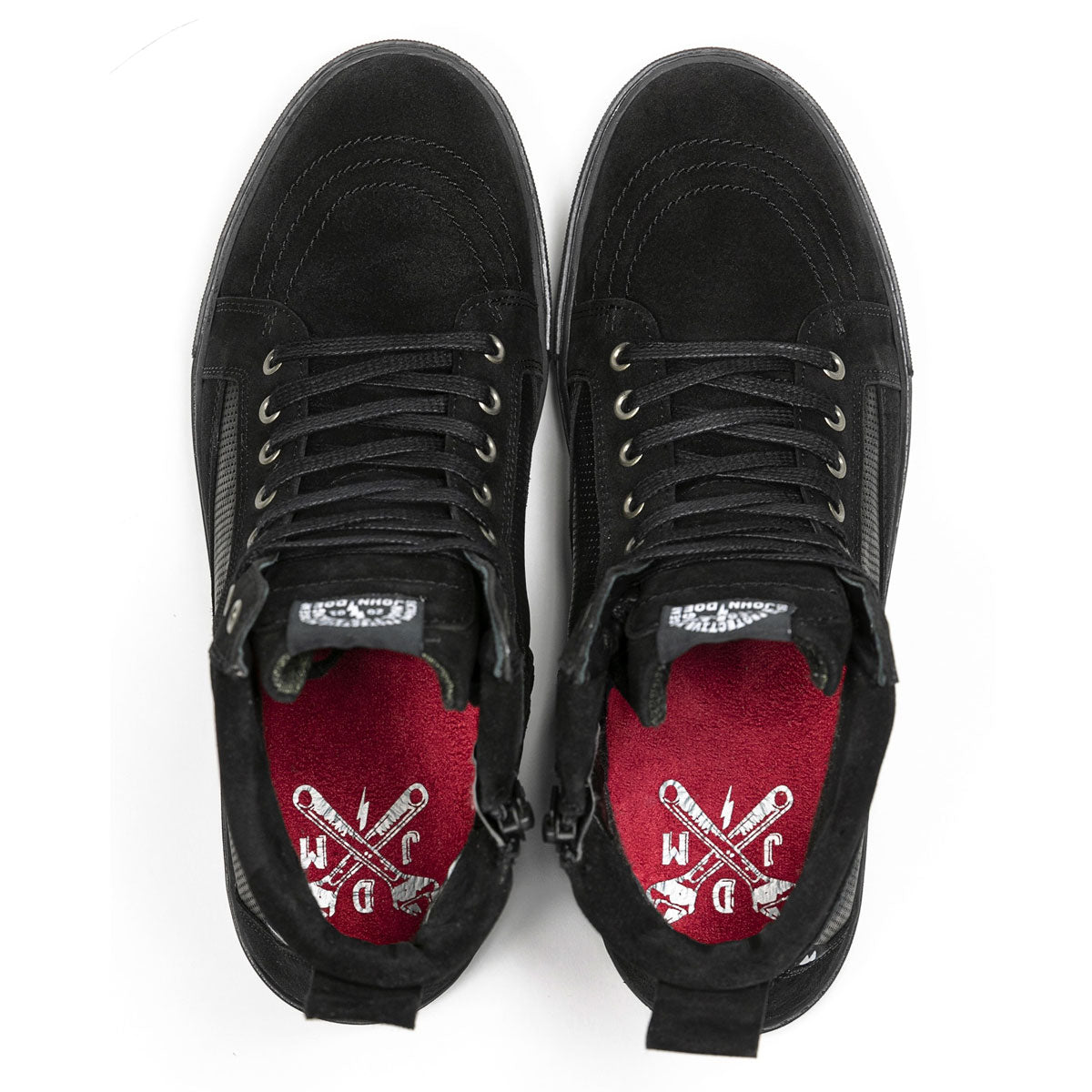 John Doe Neo Riding Sneakers Black / Black - FREE UK Shipping, FREE 365 Day Returns | Moto Central