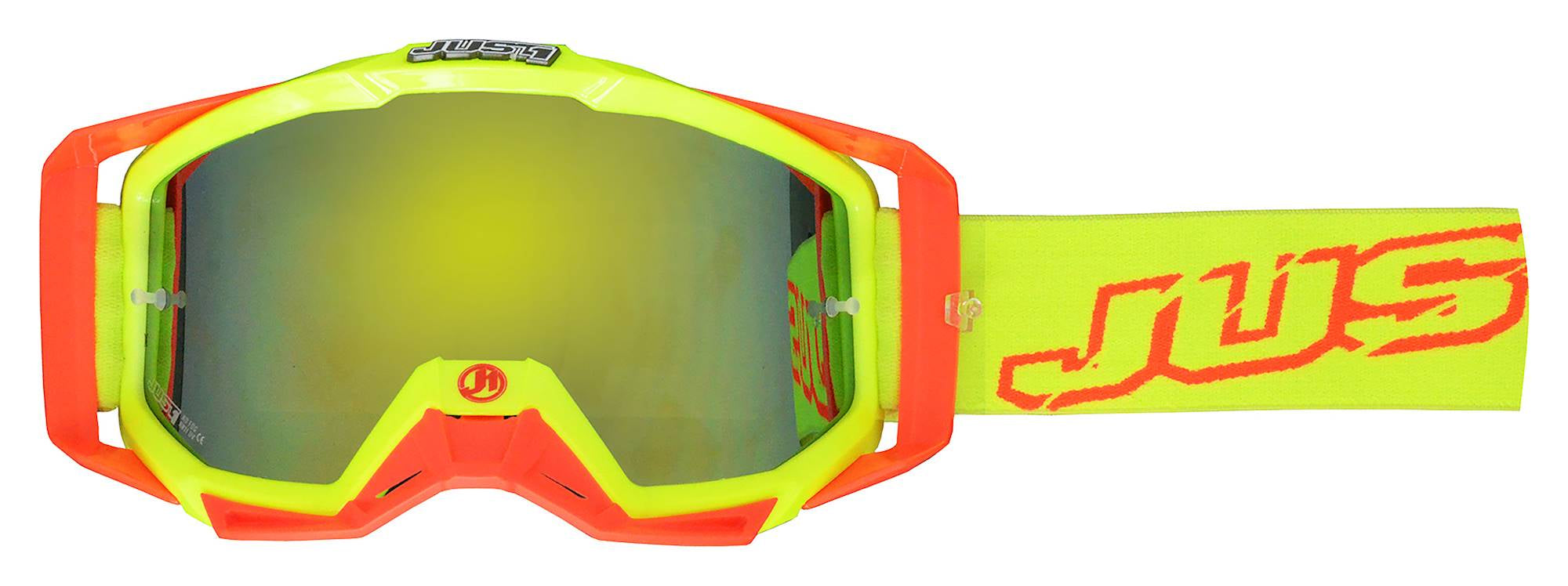 Just1 Iris MX Goggles Neon Yellow