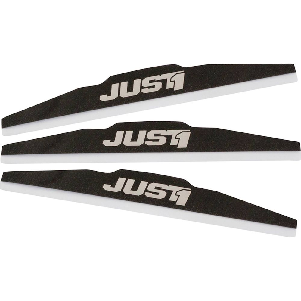 Just1 Mudvisor 3 Pack Black - FREE UK Shipping, FREE 365 Day Returns | Moto Central