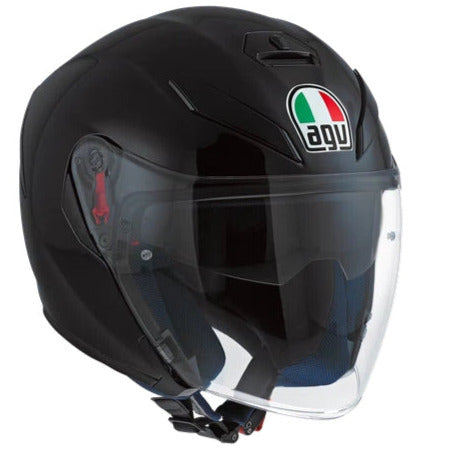 AGV K5 Jet Evo Solid Open Face Helmet Matt Black