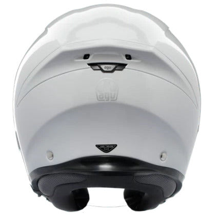 AGV K5 Jet Evo Solid Open Face Helmet Stelvio White - FREE UK Shipping, FREE 365 Day Returns | Moto Central