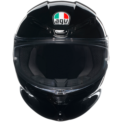 AGV K6-S Solid Full Face Helmet Black