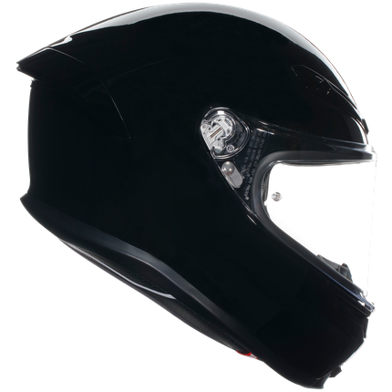 AGV K6-S Solid Full Face Helmet Black