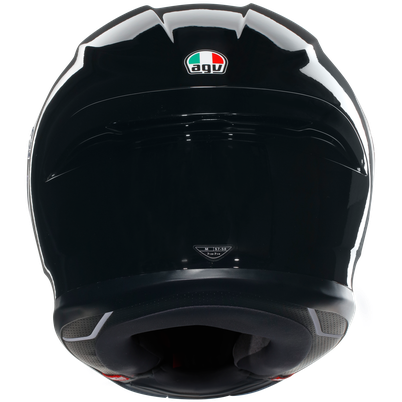 AGV K6-S Solid Full Face Helmet Black