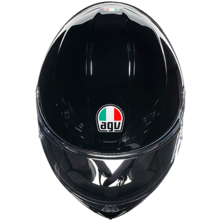 AGV K6-S Solid Full Face Helmet Black