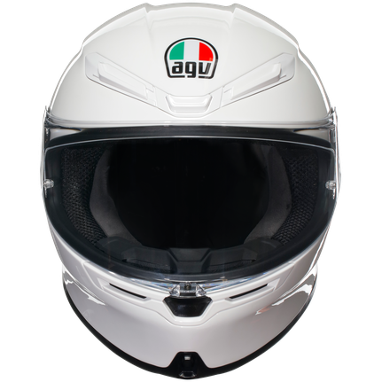 AGV K6-S Solid Full Face Helmet White