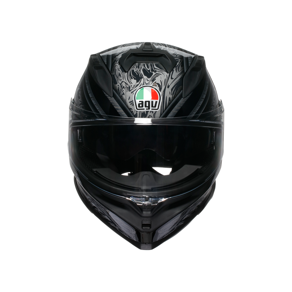 AGV K7 Damascus Full Face Helmet Black / Silver