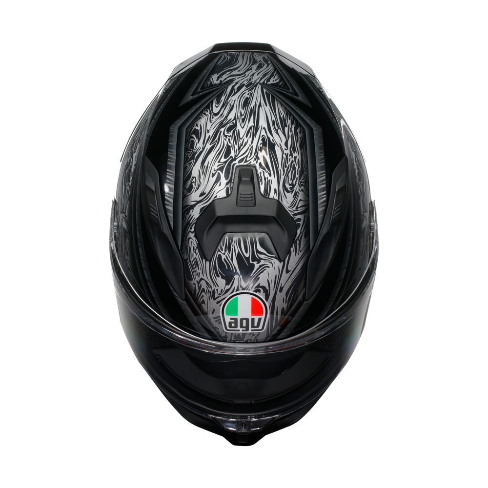 AGV K7 Damascus Full Face Helmet Black / Silver