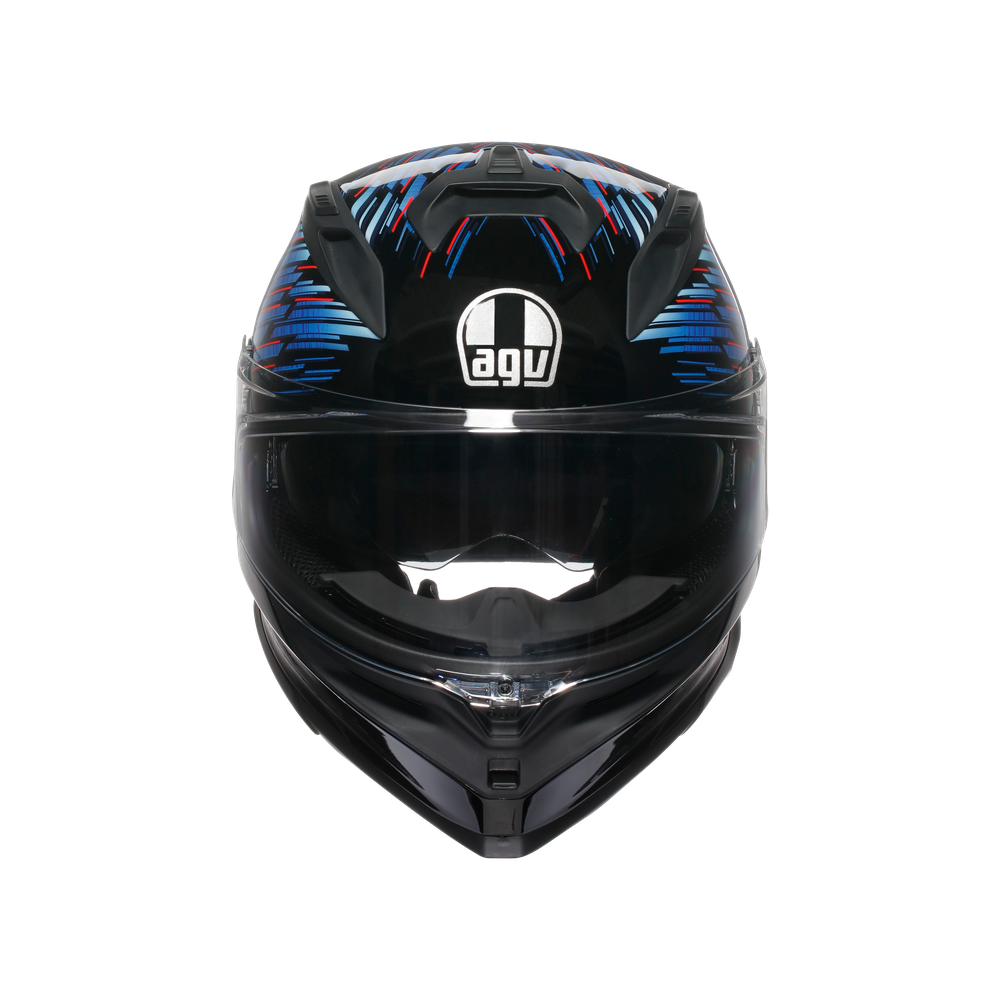 AGV K7 Genisys Full Face Helmet Black / Blue / Grey