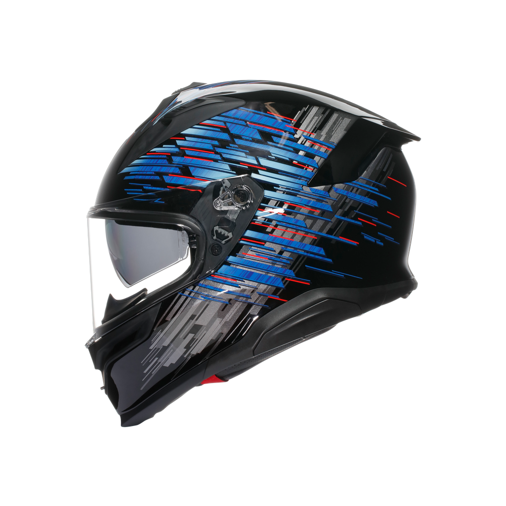 AGV K7 Genisys Full Face Helmet Black / Blue / Grey