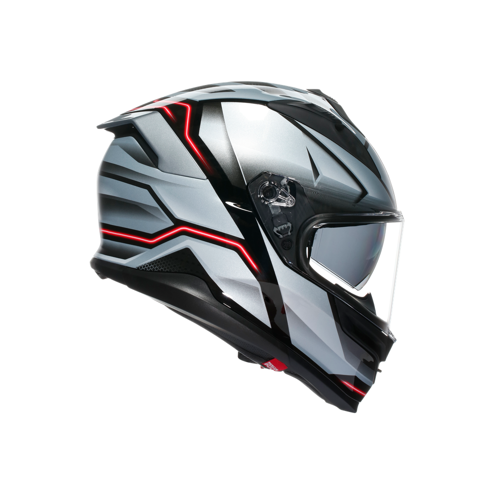 AGV K7 Jaeger Full Face Helmet Black / Silver