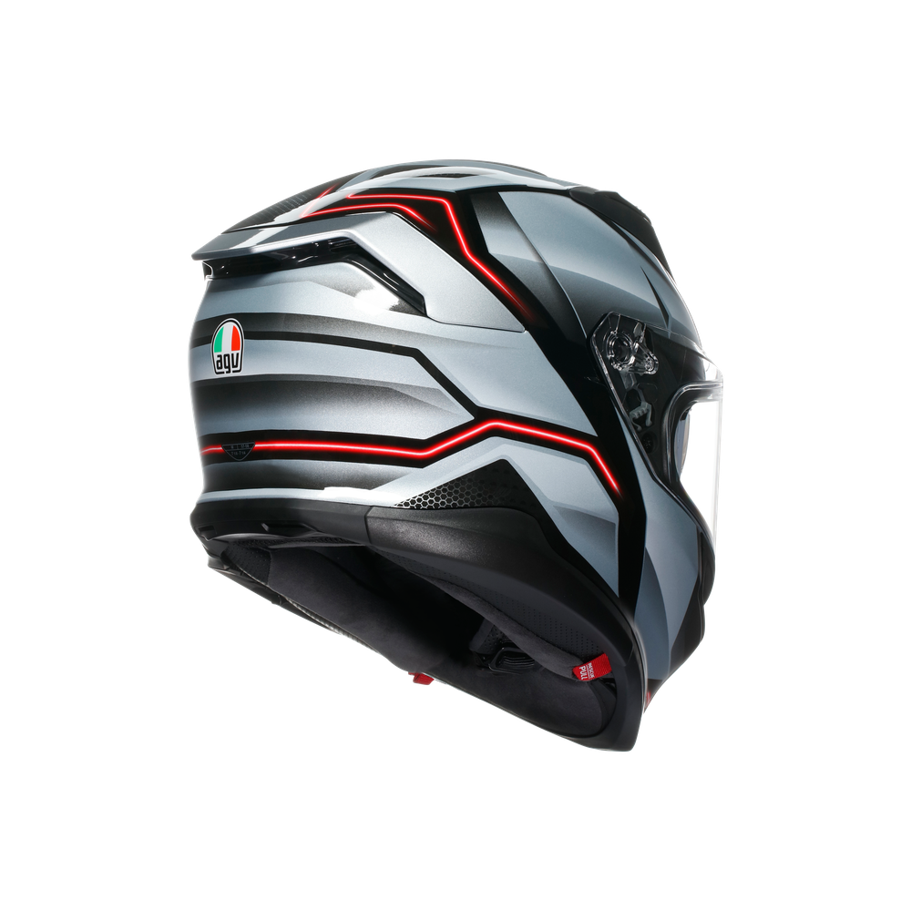 AGV K7 Jaeger Full Face Helmet Black / Silver