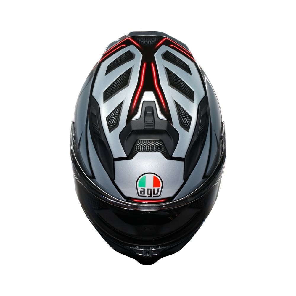 AGV K7 Jaeger Full Face Helmet Black / Silver