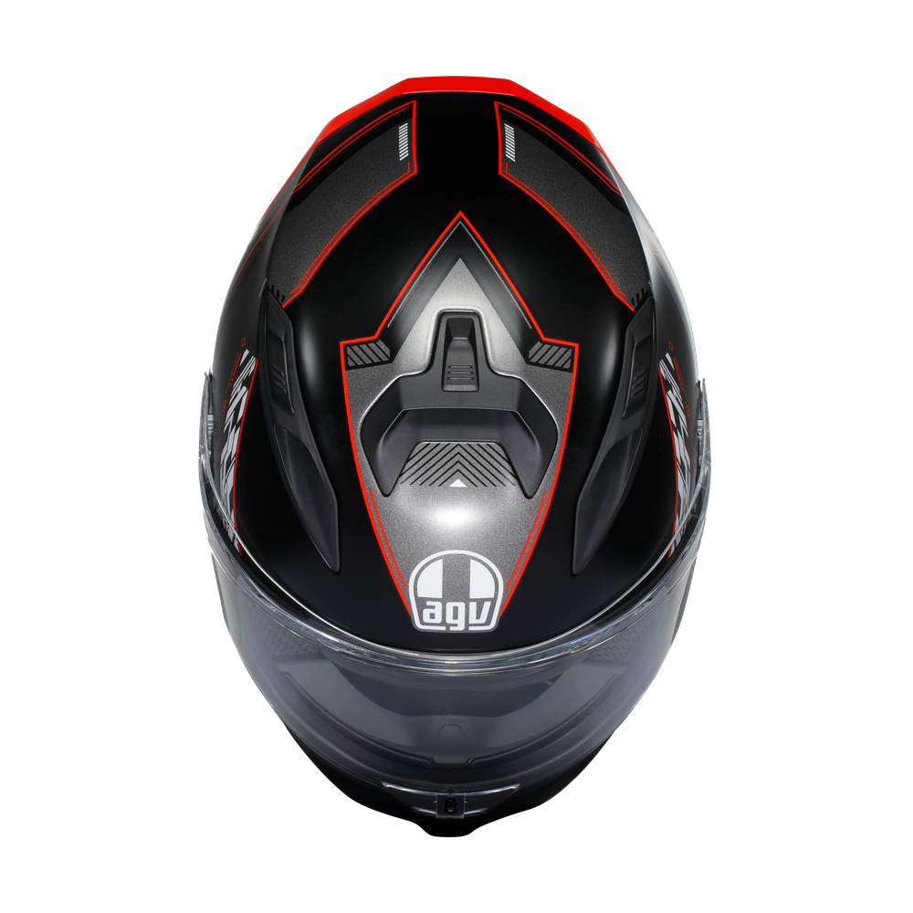 AGV K7 Kyber Full Face Helmet Black / Red