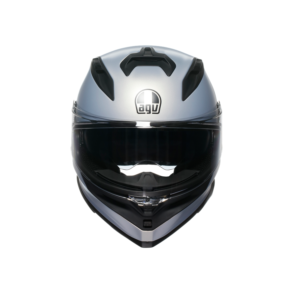 AGV K7 Full Face Helmet Mono Matt Prisma Silver