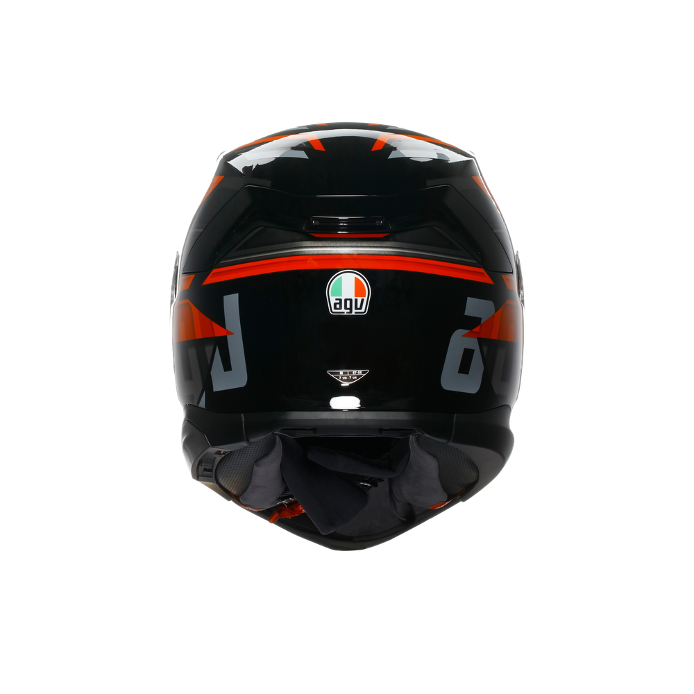 AGV K7 Taurax Full Face Helmet Black / Red