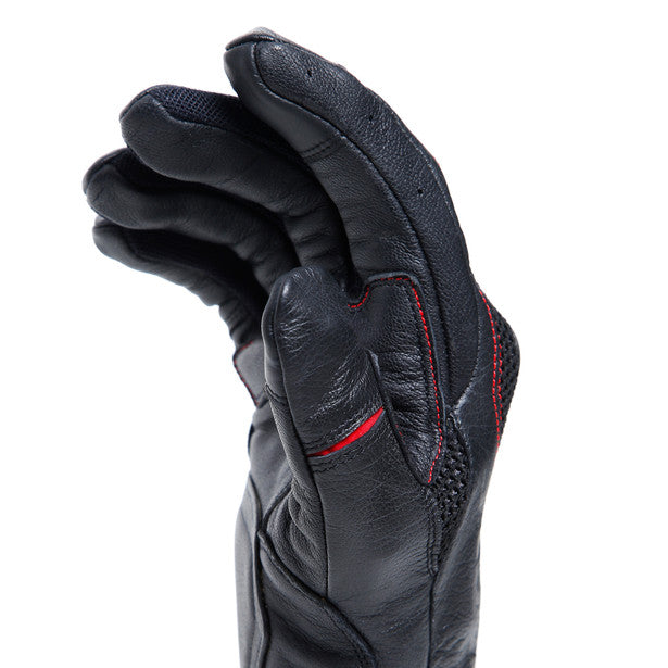 Dainese Karakum Ergo-Tek Magic Connection Summer Leather Gloves Black