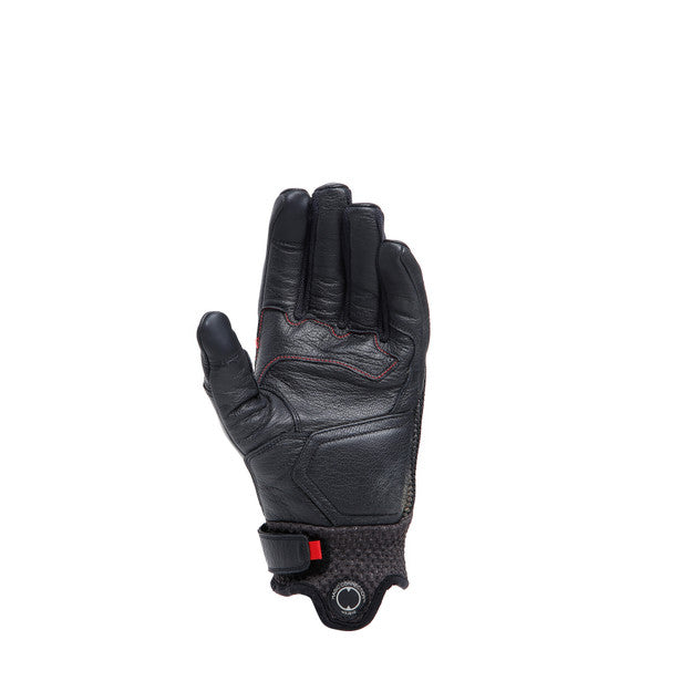 Dainese Karakum Ergo-Tek Magic Connection Summer Leather Gloves Black