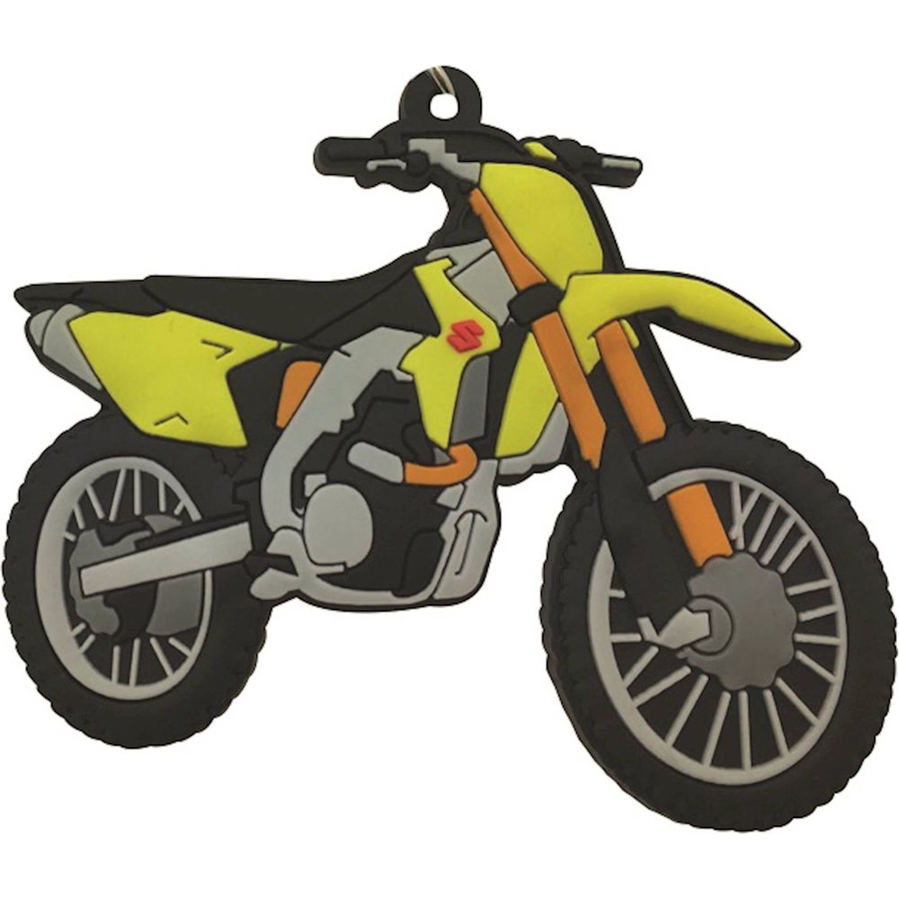 Bike It Suzuki RMZ450 Rubber Keyfob - #111