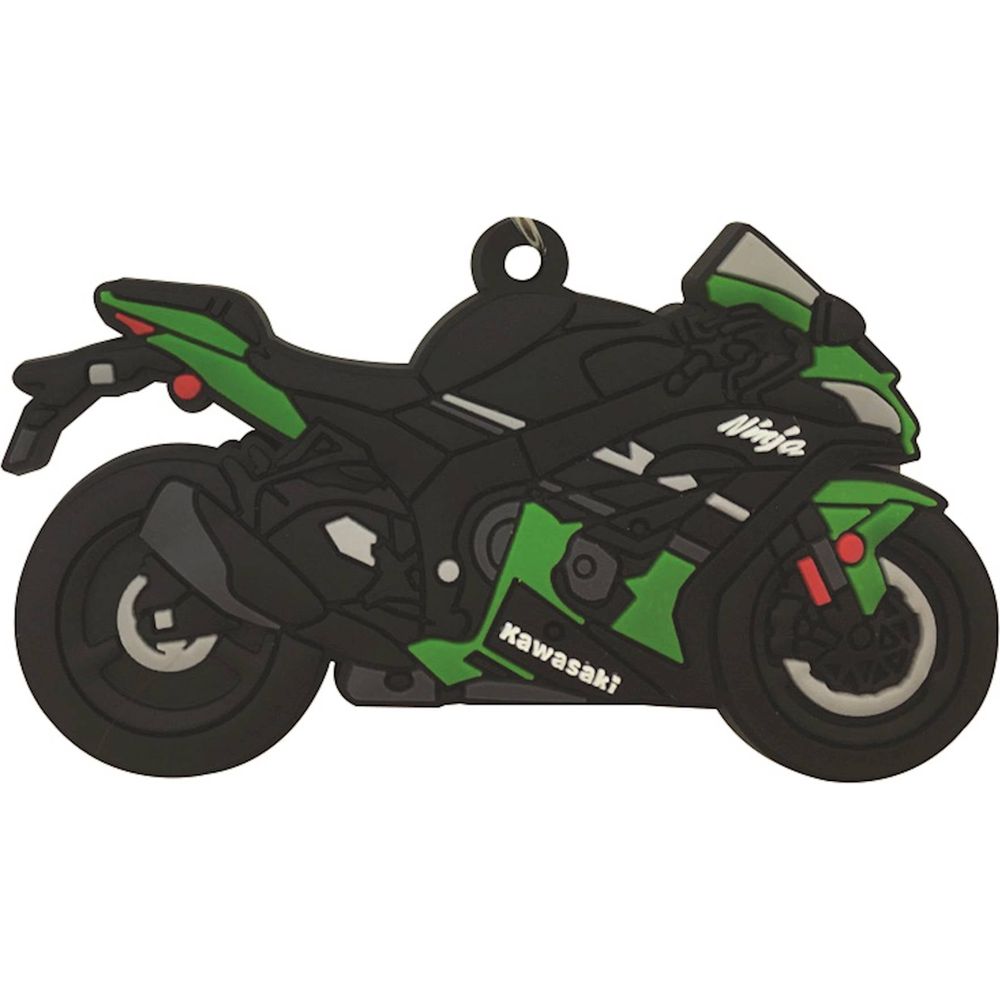 Bike It Kawasaki ZX10R Rubber Keyfob - #114