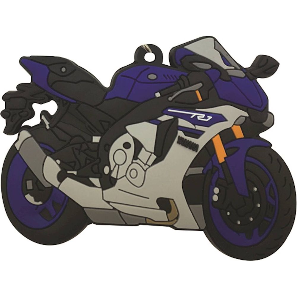 Bike It Yamaha YZF-R1 2015> Rubber Keyfob - #116