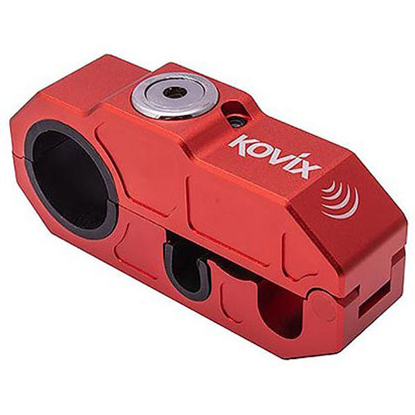 Kovix KOL Alarmed Brake Lever Lock Red