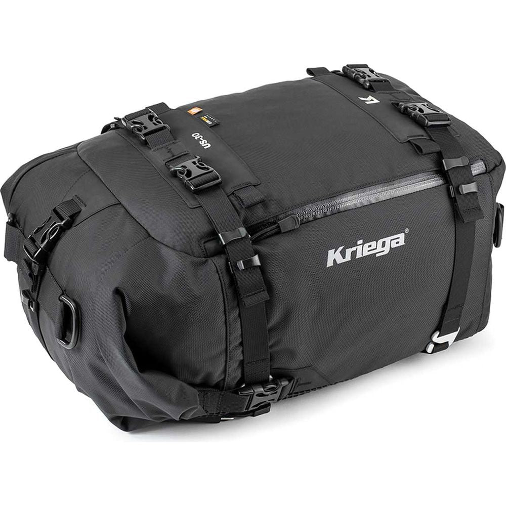 Kriega US30 Drypack Black - 30 Liters - FREE UK Shipping, FREE 365 Day Returns | Moto Central