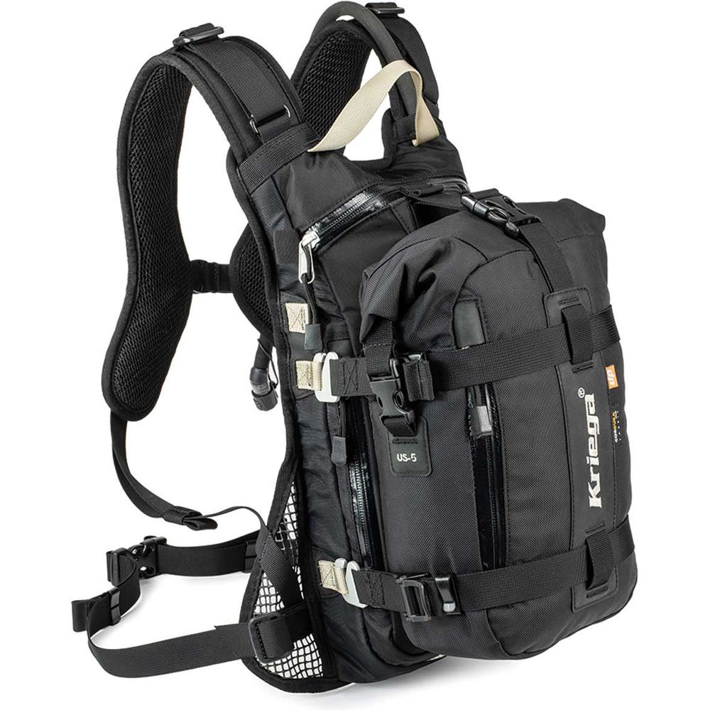 Kriega US5 Drypack Black - 5 Liters - FREE UK Shipping, FREE 365 Day Returns | Moto Central