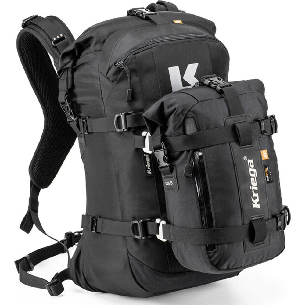 Kriega R22 Backpack Black - 18 Liters