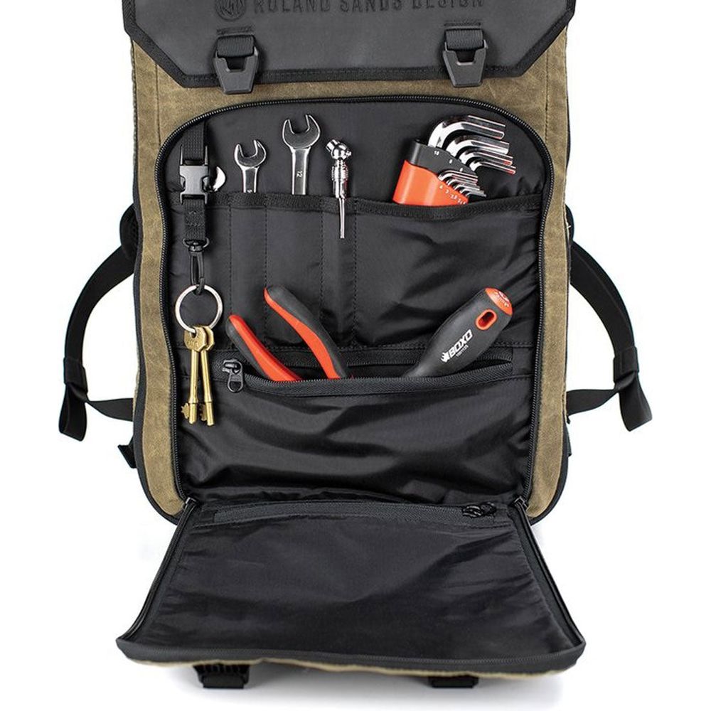 Kriega RSD Roam 34 Backpack Black / Ranger - 34 Liters - FREE UK Shipping, FREE 365 Day Returns | Moto Central